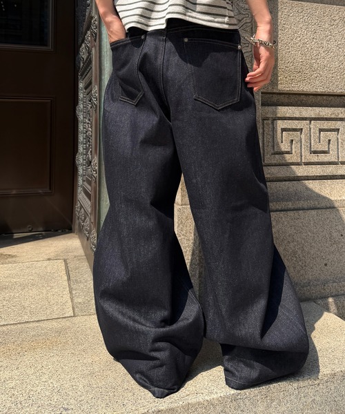 kutir（クティール） ワイドパンツ ジーンズ BAGGY SILHOUETTE RIGID