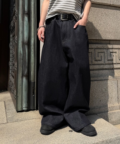 kutir（クティール） ワイドパンツ ジーンズ BAGGY SILHOUETTE RIGID 