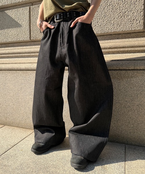kutir（クティール） ワイドパンツ ジーンズ BAGGY SILHOUETTE RIGID