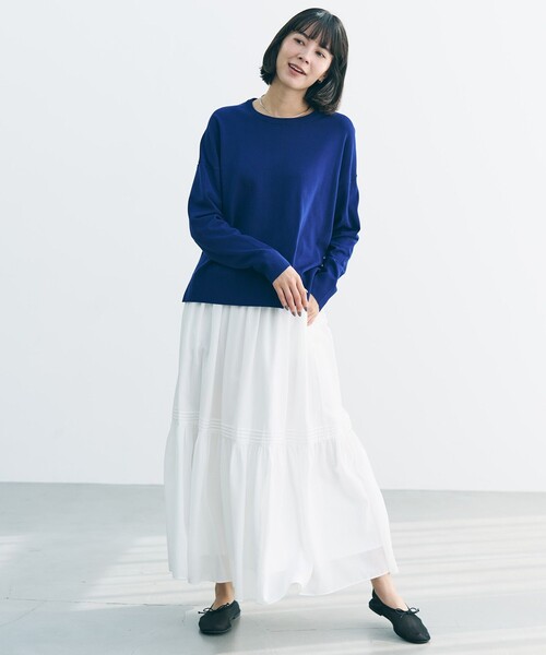 「UNFILO」 スカート SMALL ホワイト レディース_画像7