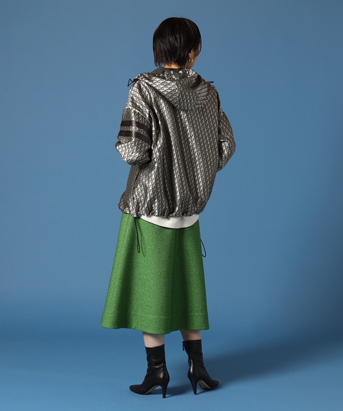 「VERMEIL par iena」 スカート 40 ネイビー レディース_画像8