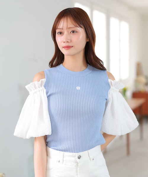 MARY QUANT（マリークヮント） tシャツ マリークワント シフォン袖