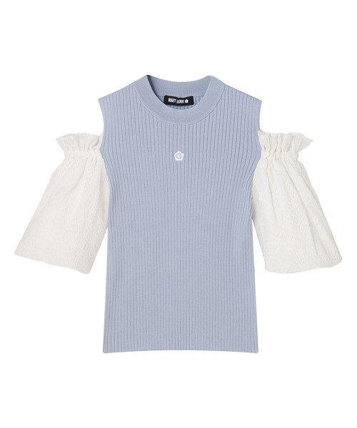 MARY QUANT（マリークヮント） tシャツ マリークワント シフォン袖