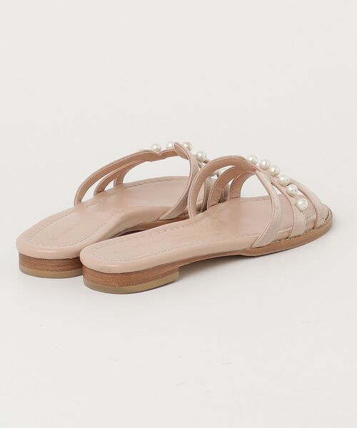 「TSURU by Mariko Oikawa」 フラットサンダル 37 ピンク レディース_画像2