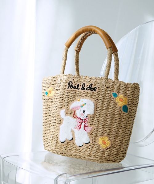「PAUL&JOE」 トートバッグ FREE キャメル レディース_画像6