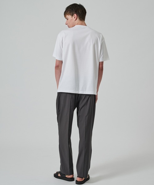 「STUDIOUS」 半袖Tシャツ 3 ベージュ メンズ_画像5
