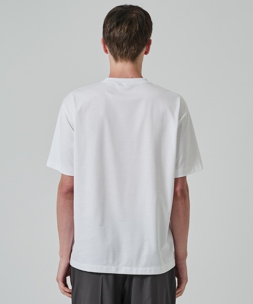 「STUDIOUS」 半袖Tシャツ 3 ベージュ メンズ_画像8