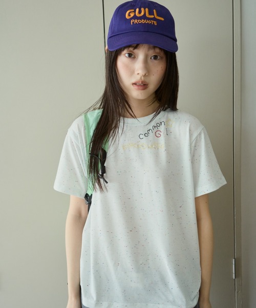 common gull products. tシャツ 半袖 針と糸とGULLネップTシャツ