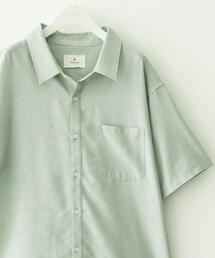 URBAN RESEARCH Sonny Label シャツ 半袖 接触冷感リネン混ショート