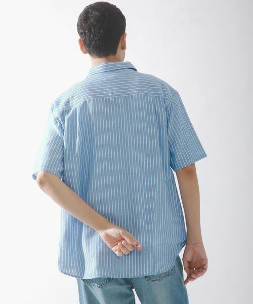 URBAN RESEARCH Sonny Label シャツ 半袖 接触冷感リネン混ショート