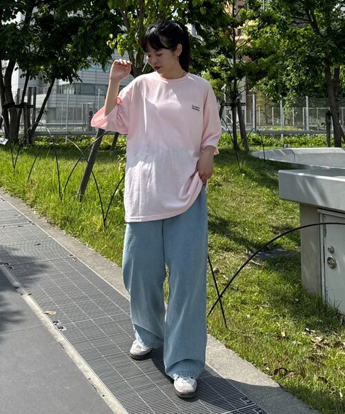 「Franklin Climbing」 半袖Tシャツ LARGE ピンク メンズ_画像9
