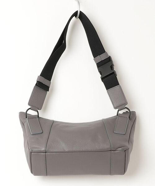 蔴*様 BALENCIAGA バレンシアガ レザー ショルダーバッグ グレー カ BALENCIAGA（バレンシアガ） ショルダーバッグ - グレー メンズ