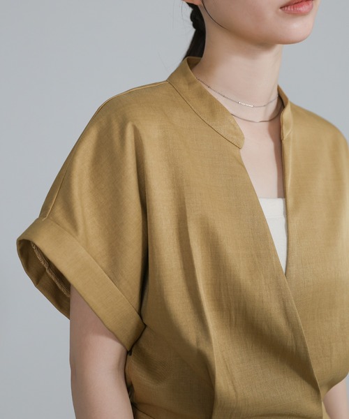 「select MOCA Et」 オールインワン MEDIUM グレー レディース_画像7