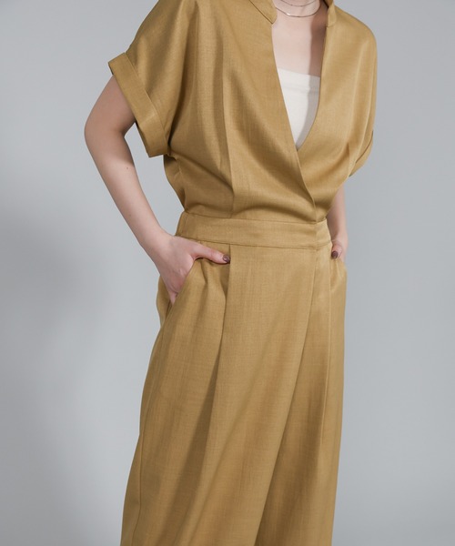 「select MOCA Et」 オールインワン MEDIUM グレー レディース_画像8