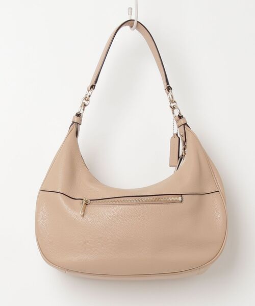 COACH トートバッグ セミショルダーバッグ 肩掛け キャンバス ベージュ COACH（コーチ） ワンポイントトートバッグ - ベージュ レディース
