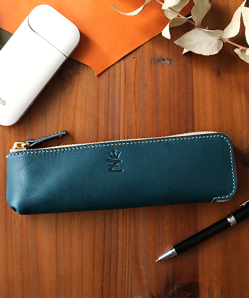 ZARIO-grandee- 灰皿 ライター 栃木レザーペンケース型IQOS