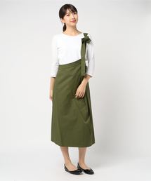 Liyoca（リヨカ） スカート 夏 リヨカ / コットンナイロン肩紐スカート 