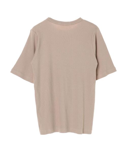 tシャツ 変形タック5分袖クルーネックプルオーバー レディース ikka tシャツ 前後2WAY袖タックプルオーバー レディース