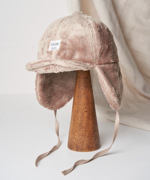 帽子 キャップ Mighty Shine / ファーイヤーフラップキャップ / FUR EAR FLAP CAP01