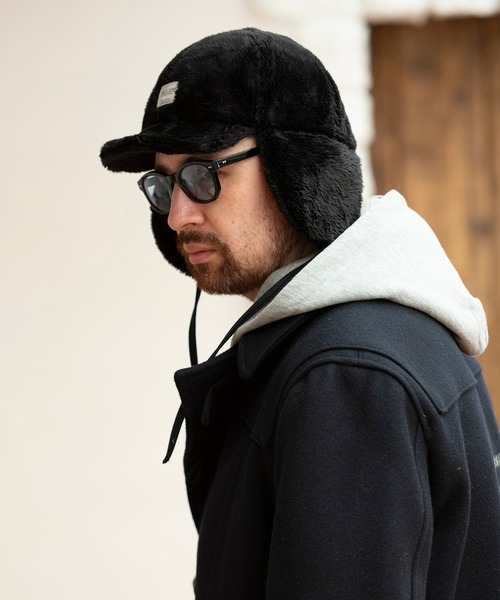 帽子 キャップ Mighty Shine / ファーイヤーフラップキャップ / FUR EAR FLAP CAP06