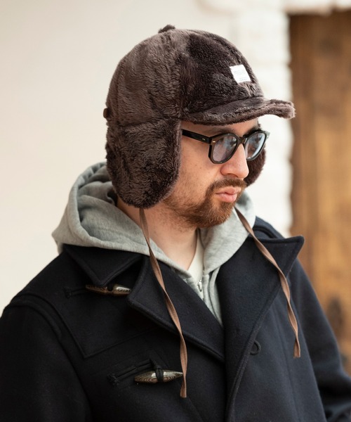 帽子 キャップ Mighty Shine / ファーイヤーフラップキャップ / FUR EAR FLAP CAP17