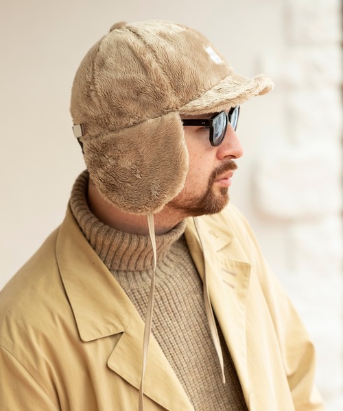 帽子 キャップ Mighty Shine / ファーイヤーフラップキャップ / FUR EAR FLAP CAP21