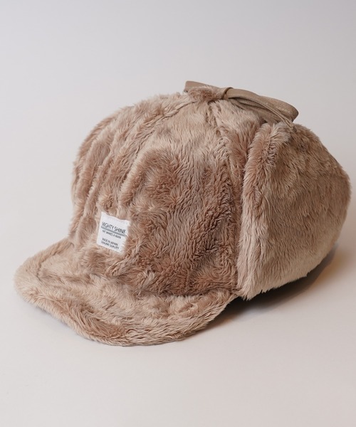 帽子 キャップ Mighty Shine / ファーイヤーフラップキャップ / FUR EAR FLAP CAP18