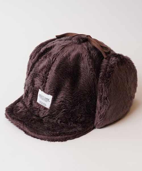 帽子 キャップ Mighty Shine / ファーイヤーフラップキャップ / FUR EAR FLAP CAP13