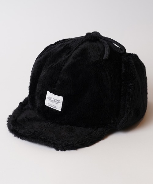 帽子 キャップ Mighty Shine / ファーイヤーフラップキャップ / FUR EAR FLAP CAP03