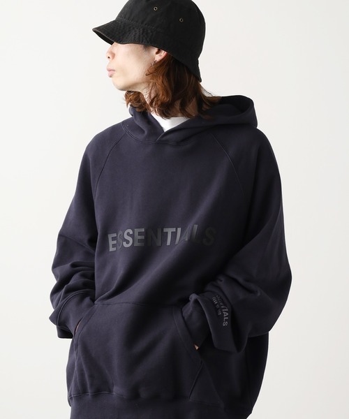 ESSENTIALS 21AW KNIT HOODIE プルオーバーパーカー FEAR OF GOD ESSENTIALS フィアオブゴッド エッセンシャルズ