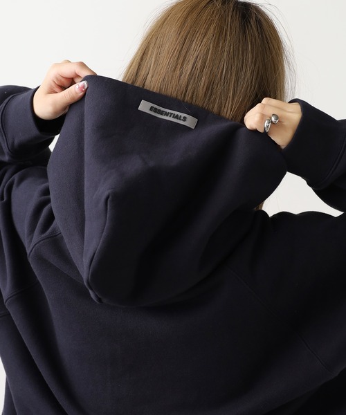ESSENTIALS フロント ロゴ ニット パーカー FOG ESSENTIALS セーター ニット ESSENTIALS/エッセンシャルズ