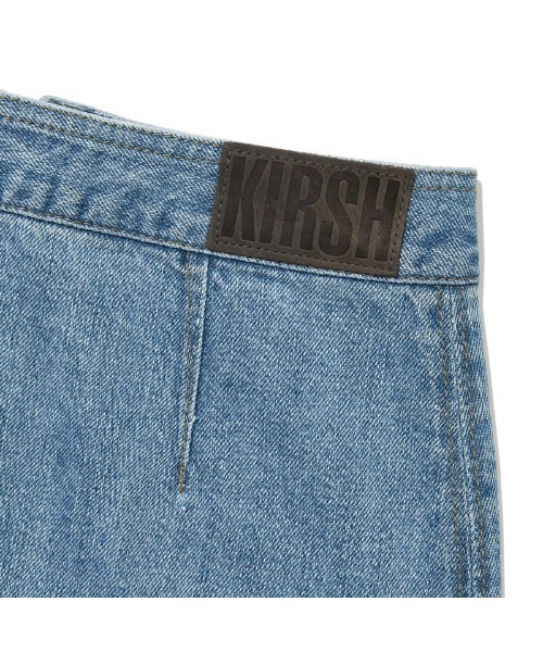 デニムスカート KIRSH CHERRY ZIPPER DENIM SKIRT/チェリー