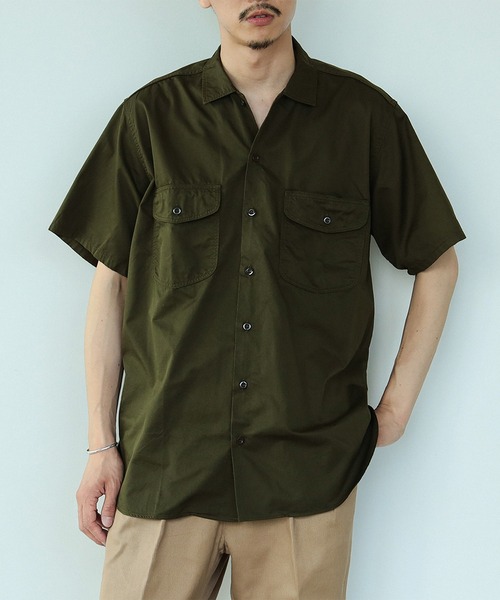 ビームスプラス【BEAMS⁺】ワークシャツ BEAMS PLUS BEAMS PLUS Work Shirt Classic Fit (Shirts