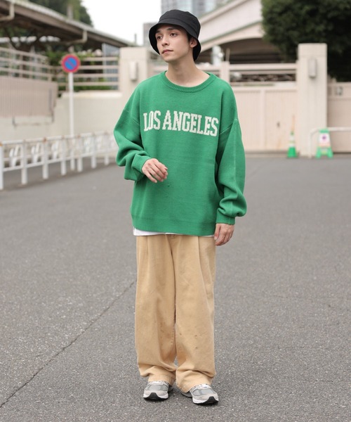 SEV 緑色 セーター URBAN RESEARCH DOORS ニット セーター 「一部WEB限定カラー