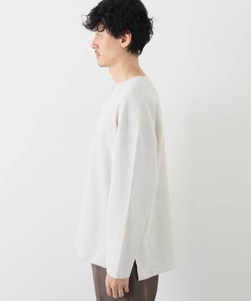 トップス blurhms ROOTSTOCK RoughSmooth Thermal Blurhms Root Stock Rough Smooth Thermal Over neck ,Off