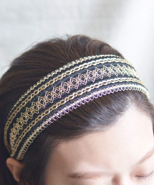 Fun & Daily（ファンアンドデイリー） カチューシャ F＆D : ステッチ