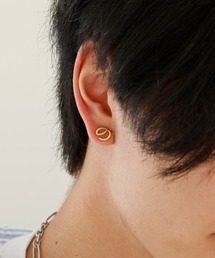 ピアス JewCas ひらがなイニシャル片耳ピアス「あ」「ま」「を」「ぬ