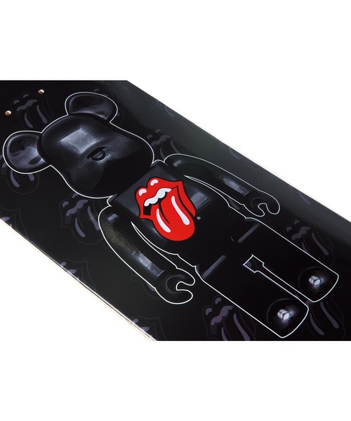 ベアブリック スケートボード デッキ The Rolling Stones MEDICOM TOY LIFE ENTERTAINMENT ポスター MLE ”The Rolling