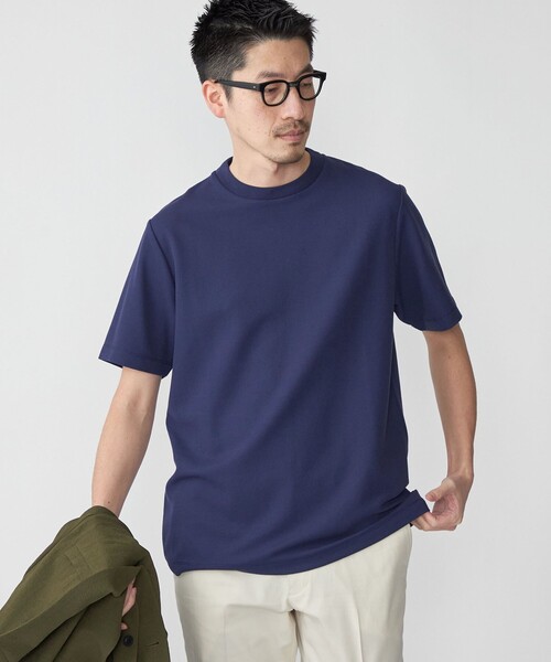 tシャツ Tシャツ *SHIPS: テレワーク ビズ サーフニット クルーネック Tシャツ メンズ | SHIPS | 11