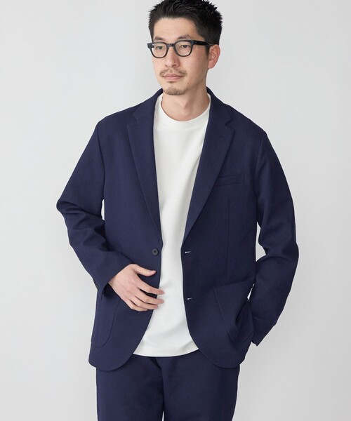 tシャツ Tシャツ *SHIPS: テレワーク ビズ サーフニット クルーネック Tシャツ メンズ | SHIPS | 19