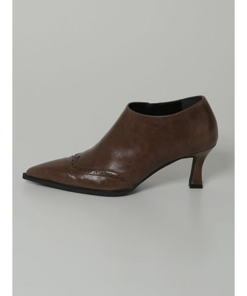 VEQUM パンプス 「VEQUM」POINTED FLARE HEEL : ZOZOTOWN Yahoo