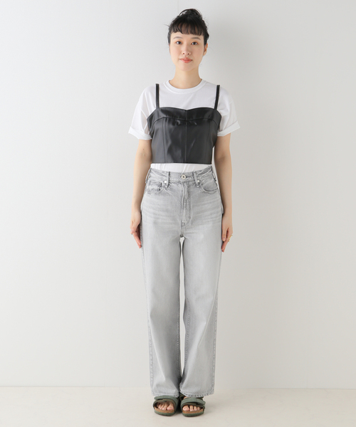 Spick＆Span（スピック アンド スパン） ベスト フェイクレザー