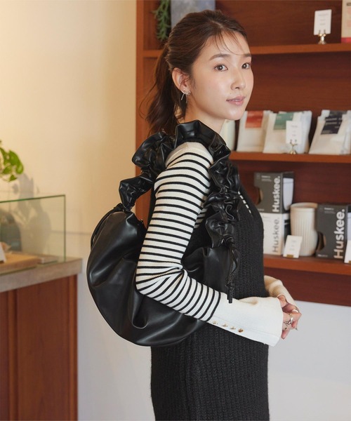 【正規品】 カルティエ トリニティ ドローストリング ショルダーバッグ titivate（ティティベイト） ショルダーバッグ バッグ ドロー