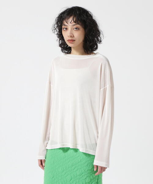 tシャツ DROIT BELLO（ドロイトベロ）ベロアメッシュプルオーバー レディース DROIT BELLO tシャツ BELLO（ドロイトベロ）ベロアメッシュプル