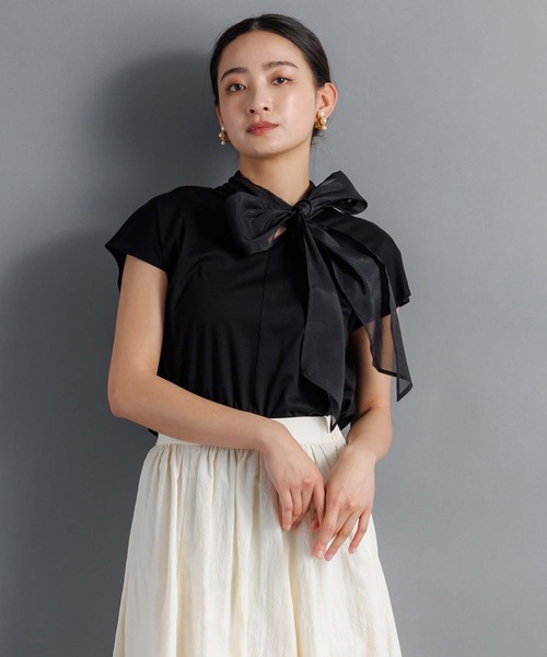 tシャツ マルチウェイシアーボウタイプルオーバー レディース RAW FUDGE tシャツ マルチウェイシアーボウタイプルオーバー
