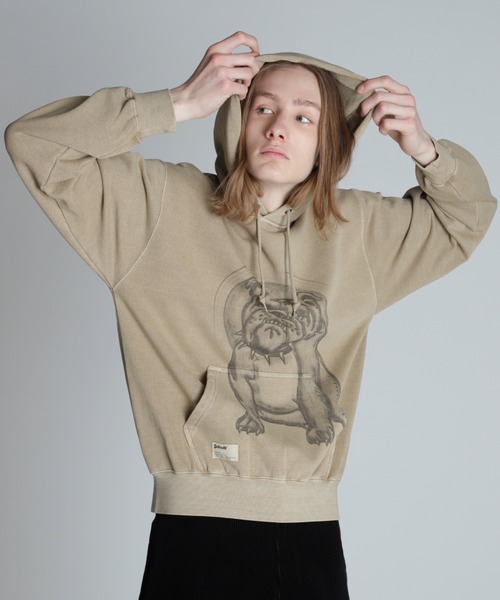 マイハナさん専用　Schott Tシャツ、パーカー、靴下 Schott N.Y.C（ショット） パーカー Schott/ショット/PRINT BULL