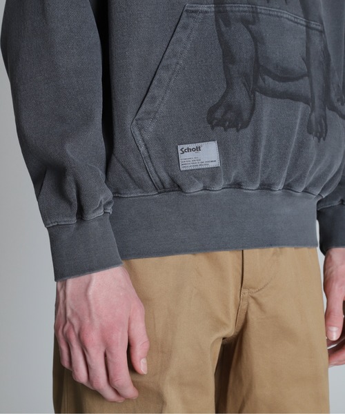 Schott N.Y.C（ショット） パーカー Schott/ショット/PRINT BULL