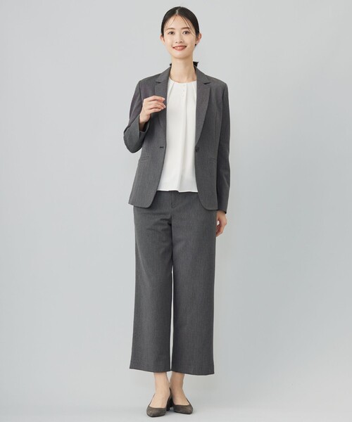 未使用　ジェイプレス　洗える　アルガンシルク　テーラードジャケット　キャメル　9 ジェイ プレス レディス J.PRESS LADIES 【洗える】アルガン