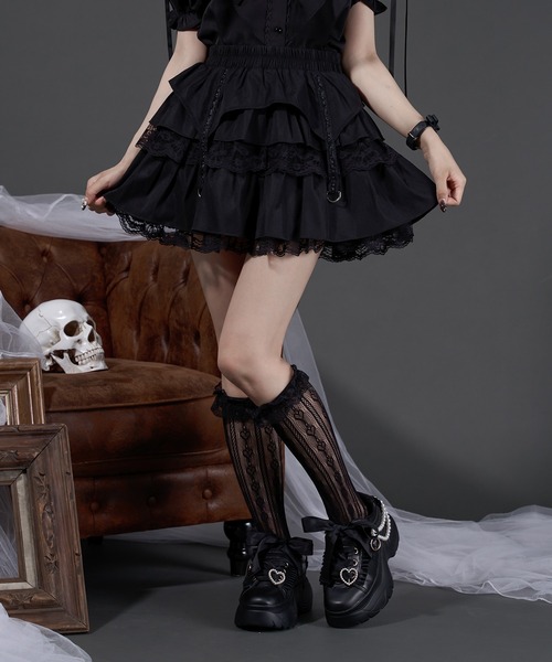 Pal elfy スカート ガーターティアードスカート : ZOZOTOWN Yahoo!店