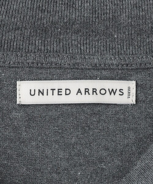 D.O UNITED ARROWS モックネックTシャツ ホワイト L UNITED ARROWS（ユナイテッドアローズ） tシャツ SARROWS/サローズ